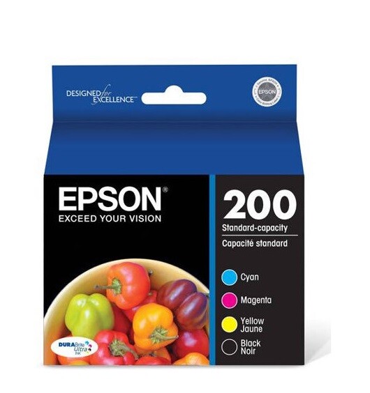 Epson Original 200 DURABrite Ink Cartridge for WF 2510 2540 & XP200