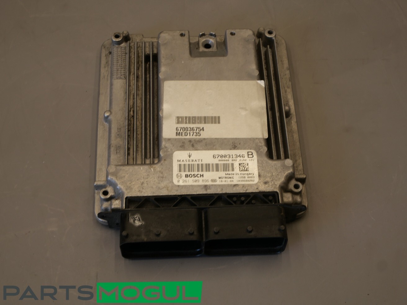 14-17 Maserati Ghibli Engine Computer Control Module ECU ECM 670031346B Oem