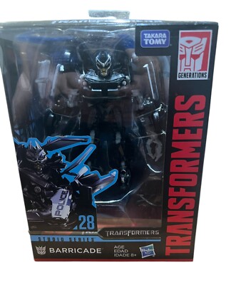 Transformers Barricade Studio Series 28 Decepticon Cybertron New In Box