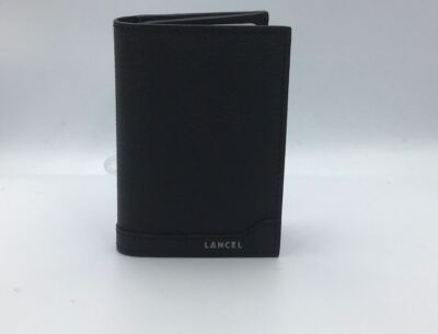 Lancel Riziere Business Card Holder Black Leather A0820010TU, Gift Box, RRP $250
