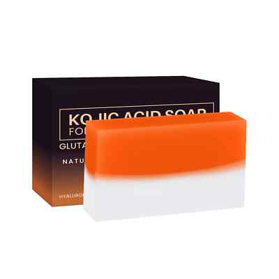 2PC Kojic Acid Turmeric Hyperpigmentation with Glutathione Soap