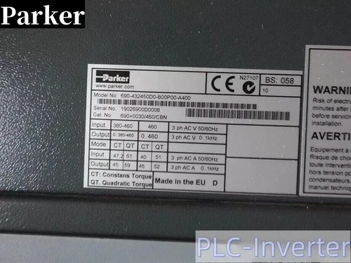 690-432450D0-B00P00-A400 Parker Inverter  free shipping factory sealed～