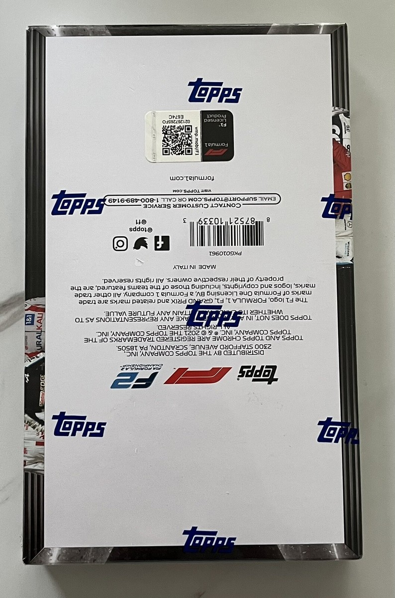 2021 Topps Chrome Formula 1 Racing Hobby LITE Box - Factory Sealed