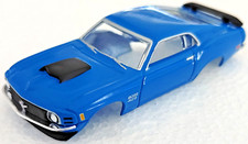 70 Ford Mustang BOSS 429 Blue JL TJet HO Slot Car BODY for AURORA autoworld DASH