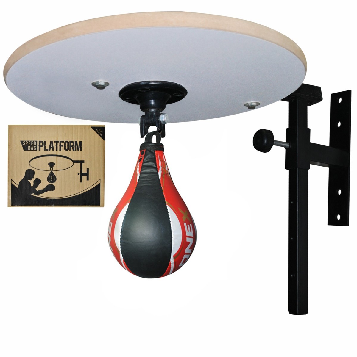 Boxing Speed Ball Platform Adjustable Height Training Set for Juniors Home  Gym