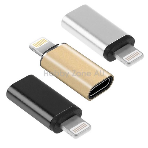 USB Type C Male to 8 Pin Female OTG Adapter Fast Charging Converter Data Sync - Picture 19 of 22