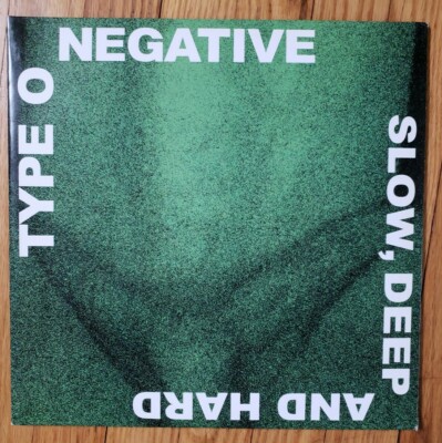 Down Low colorblind G RAP 未開封 RARE Type O Negative - Slow Deep and Hard 2014 Limited Edition