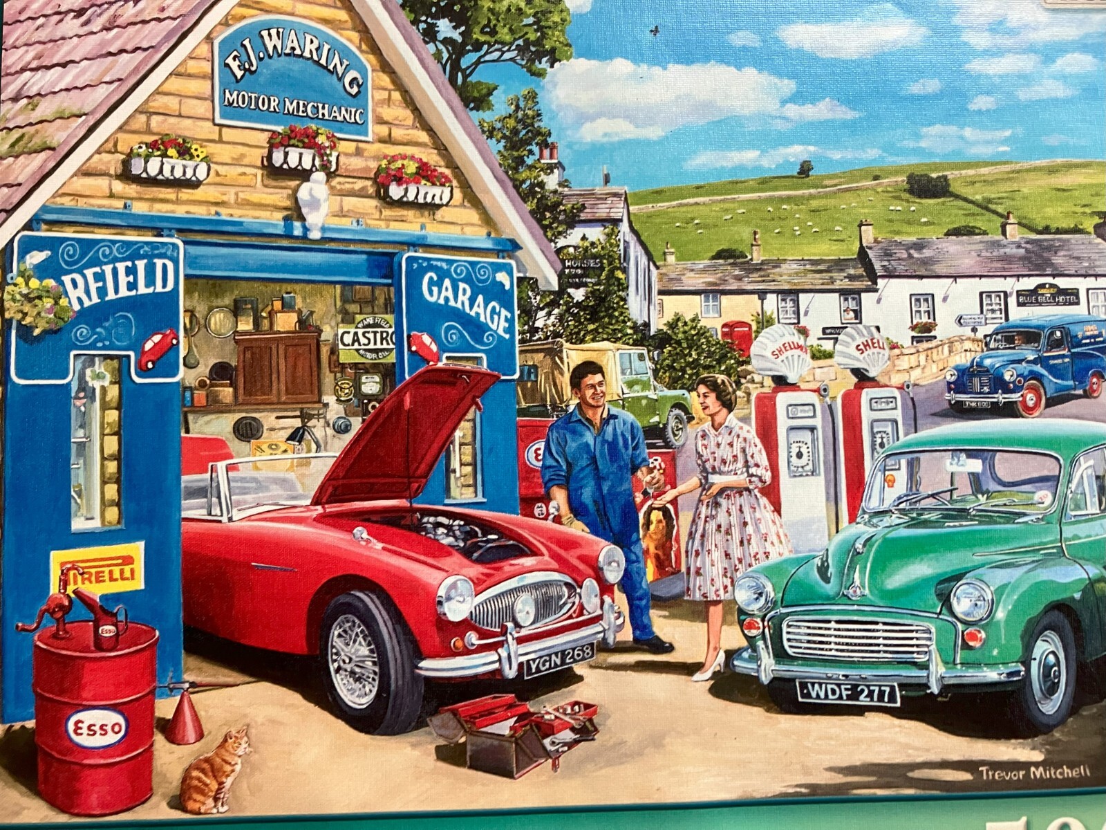 Ravensburger Jigsaw 500 Piece. Happy Days at Work No 5 "The Mechanic" eBay
