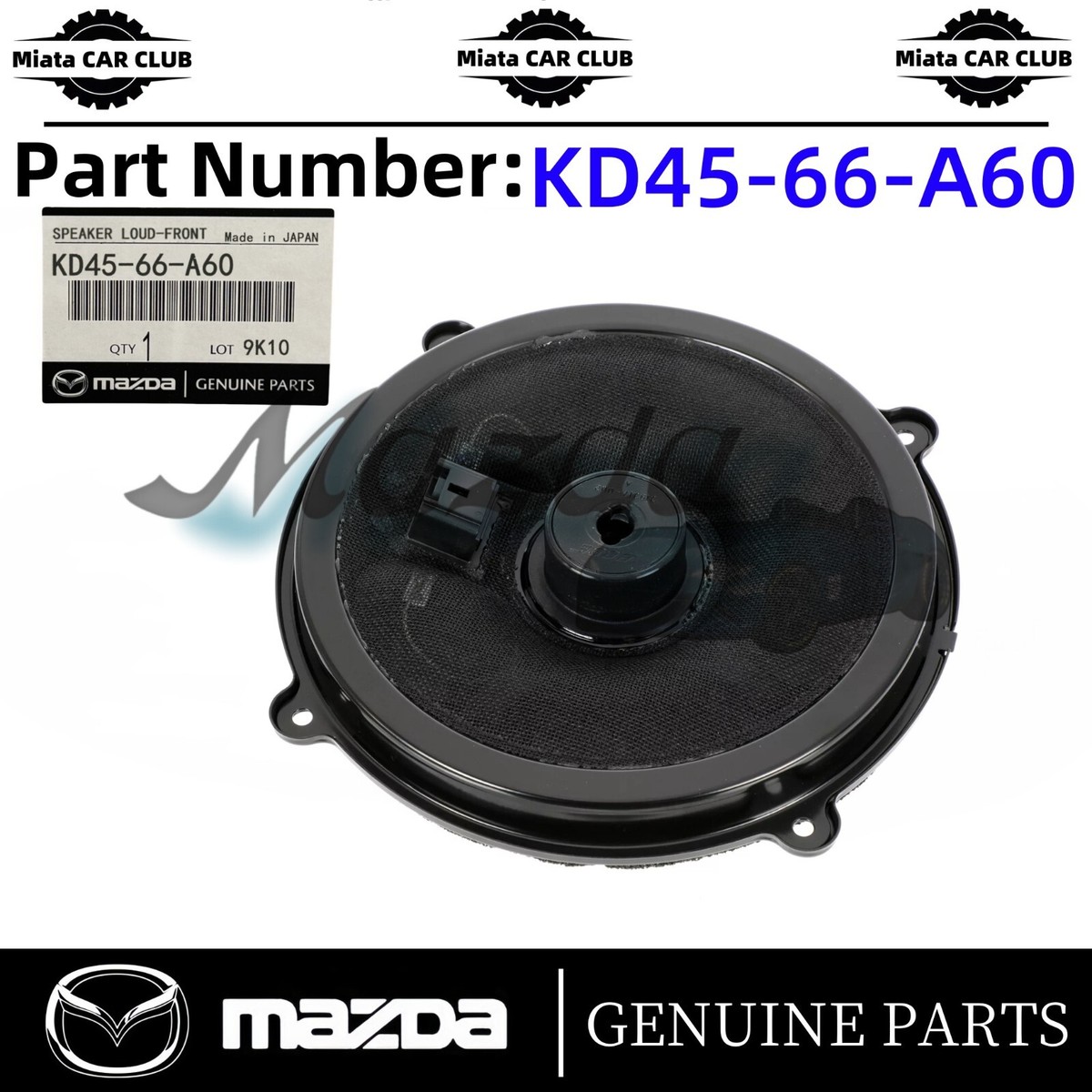 Bose Inch Car Speaker Genuine Mazda CX-5 CX-9 Front Door Bose