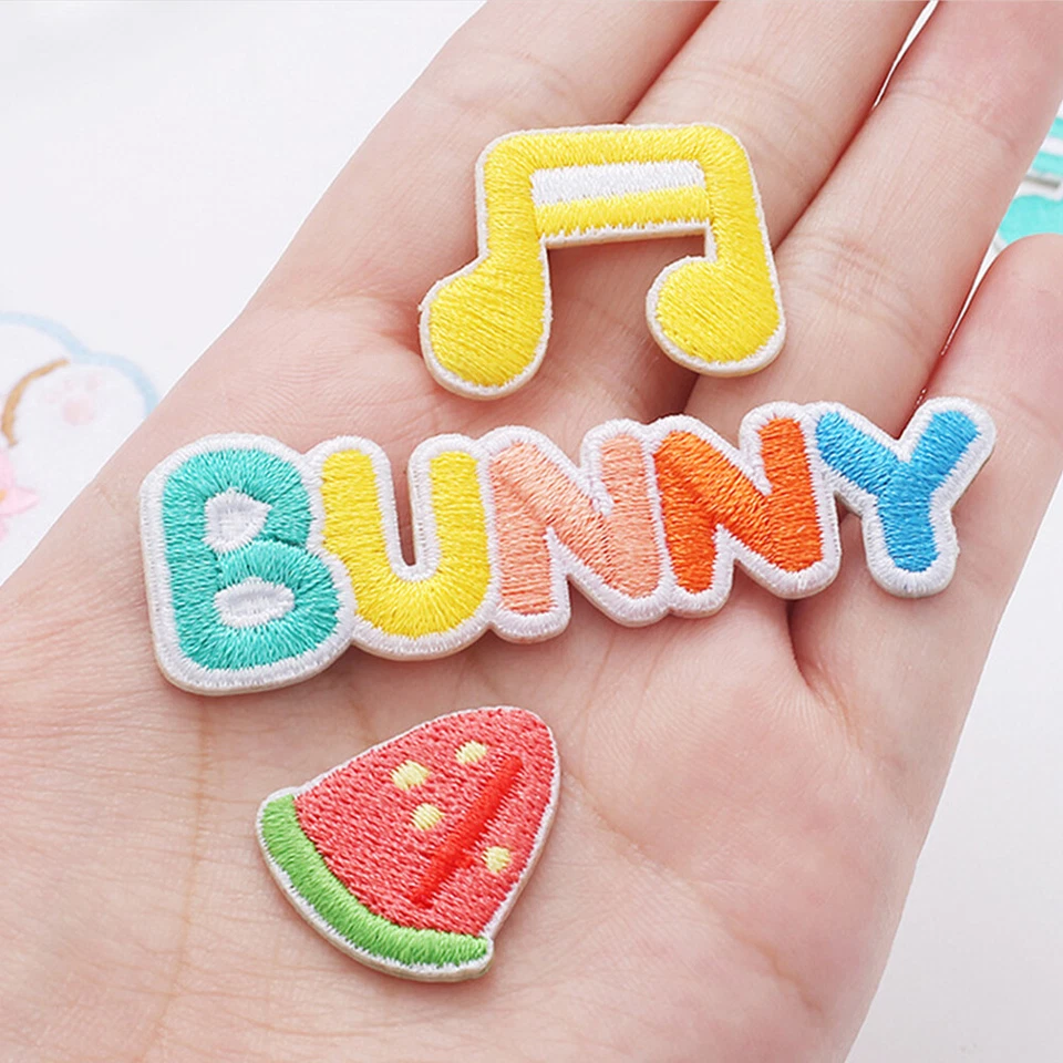 Embroidery Sticker Rabbit Self-adhesive Cloth Patch Clothing Patch Cartoon η - Image 4 of 4