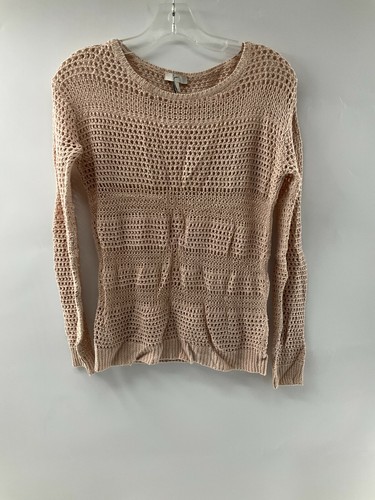 Joie Womens Sweater Round Neck Long 