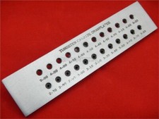 Tungsten Carbide Wire Drawplate For Jewelry Making Round 2.7-5 Mm 24 Holes mb