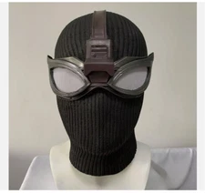 Spider-Man Noir Mask Superhero Miles Morales Peter Parker Helmet Cosplay Prop