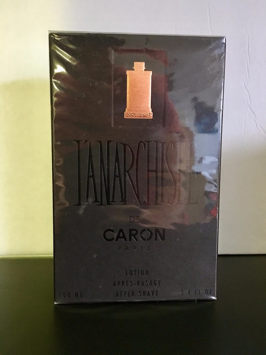 VINTAGE CARON L'ANARCHISTE DE CARON 3.4 OZ / 100 ML AFTER SHAVE