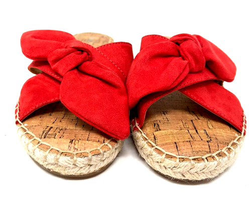 Nine West Women's Bellah Red Espadrille 