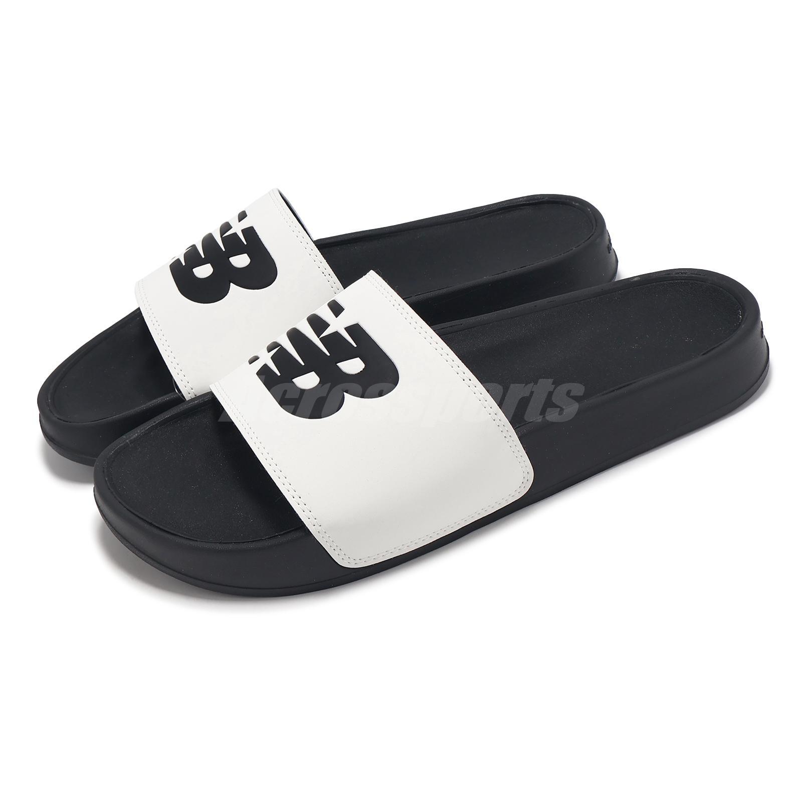 New Balance 200 NB Белые черные мужские слипоны в стиле Casual LifeStyle Sandal SUF200B3-D 11490₽