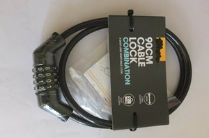 halfords combination lock