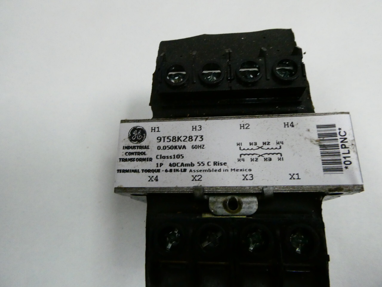 General Electric Ge 9T58K2873 Voltage Transformer 1ph 50va 120/240vac