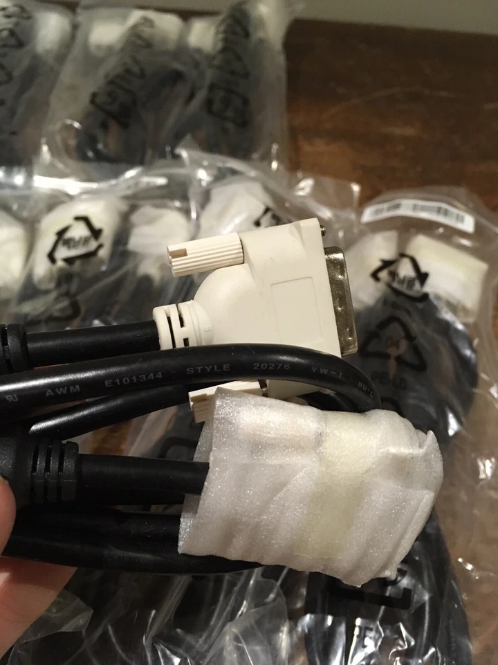 (Lot 8) NEW Dell 089G1748HAA AC New DVI To DVI Cables - Image 4 of 4