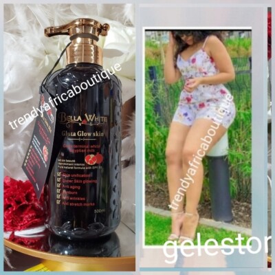Bella-white Glutta-glow Skin Whitening Body Lotion With Egyptian Milk  500mlx1 | eBay