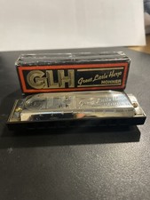 Hohner Vintage Harmonica Great Little Harp GLH Key of C With Original Box RARE