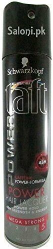Schwarzkopf Taft Cashmere Touch Power Hairspray, Mega Strong 5/ 250ml - Bild 5 von 8