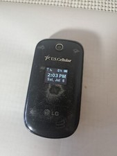 Vintage LG US Cellular Flip Phone, Scuffs  Scrapes But Working