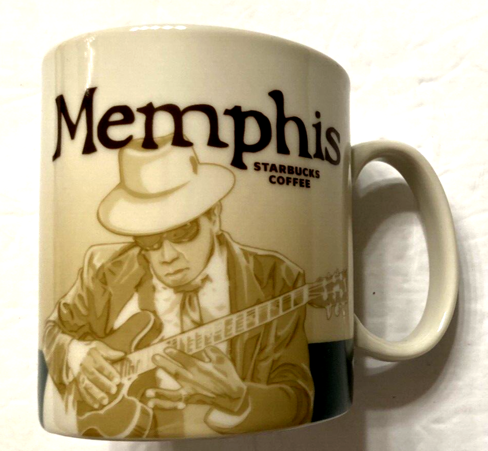 Starbucks 2012 Memphis Global Icon City Series 16oz Brand New Coffee Mug