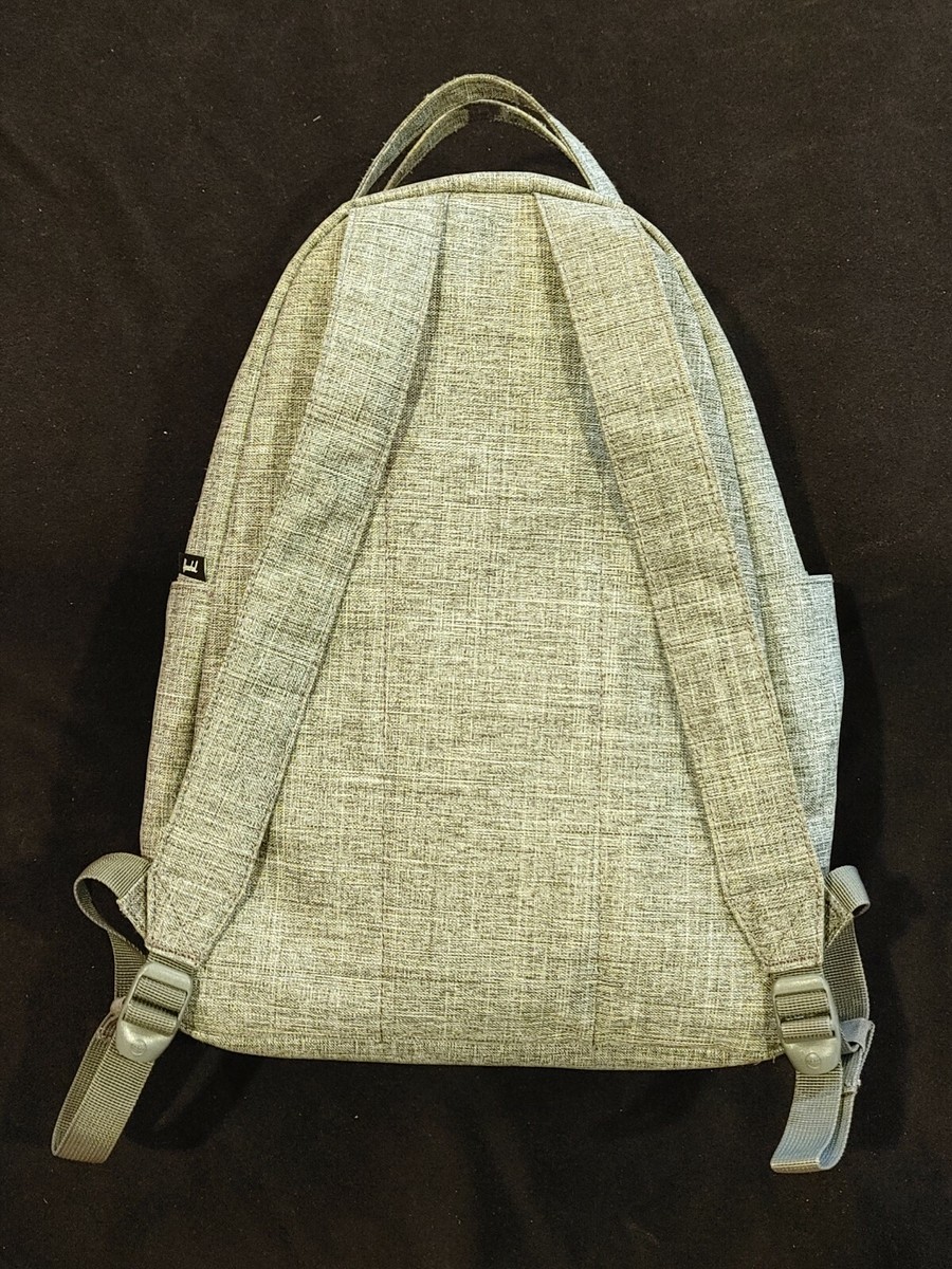 Herschel Nova Mid Volume Light Grey Crosshatch Backpack | eBay display picture 3