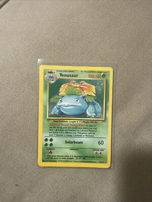 Venusaur 015/102 Base Set Holo