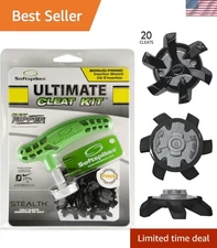 20 Count Softspikes Ultimate Kit with PINS System for Adam & Oakley Golf Shoes