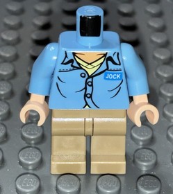 LEGO Indiana Jones 7623 Temple Escape Jock Air Pirates Minifigure