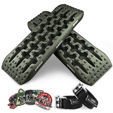 New Recovery Traction Tracks Tire Ladder for Sand Snow Mud 4WD  Olive
