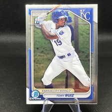 2024 Bowman Chrome Tony Ruiz Prospect 1st Bowman #BCP-80 - Kansas City Royals