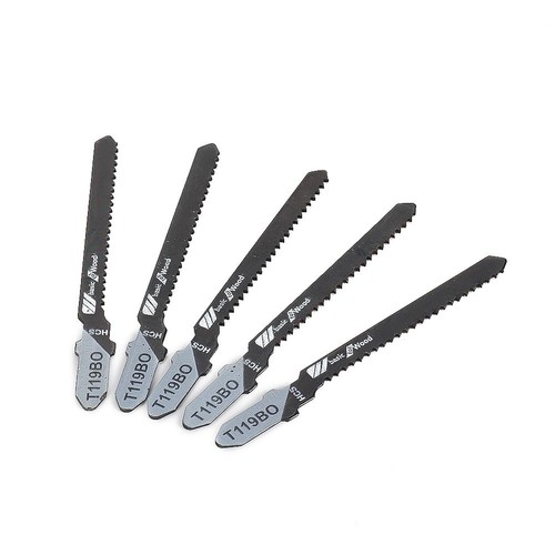 12TPI HCS T-Shank Jigsaw Blades T119BO for Tools Wood Cutting Metal Blade Parts - Picture 9 of 16