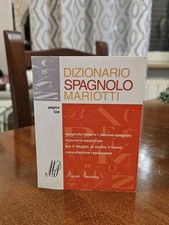 Dizionario SPAGNOLO-ITALIANO ITALIANO-SPAGNOLO MARIOTTI 528 Pag Tascabile
