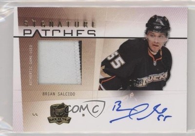 2009-10 The Cup Signature 5/75 Brian Salcido #SP-BS RPA Rookie Patch Auto RC 5n0