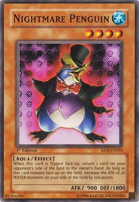 Nightmare Penguin RDS-EN010 Rise of Destiny Yu-Gi-Oh 1st Edition LP