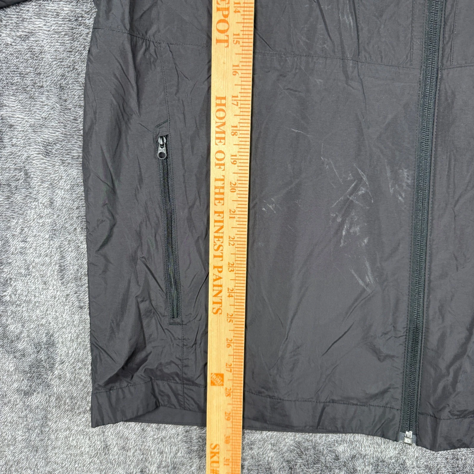 First Tactical Mens XL Full Zip Nylon Windbreaker Jacket Black Lightweight Shell image 6