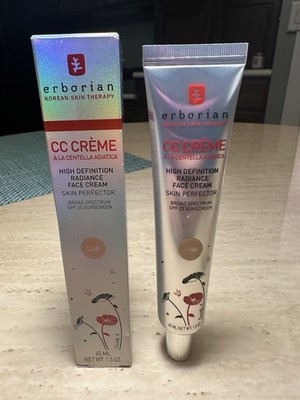 Erborian CC Creme High Definition Radiance Face Cream SPF 25 Clair 1.5 oz