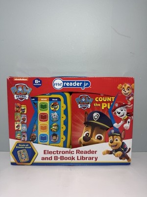 Nickelodeon Paw Patrol Electronic Story Me Reader Jr & 8 Book Library Gift Kids