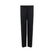 Prada Blue Wool Dress Pants