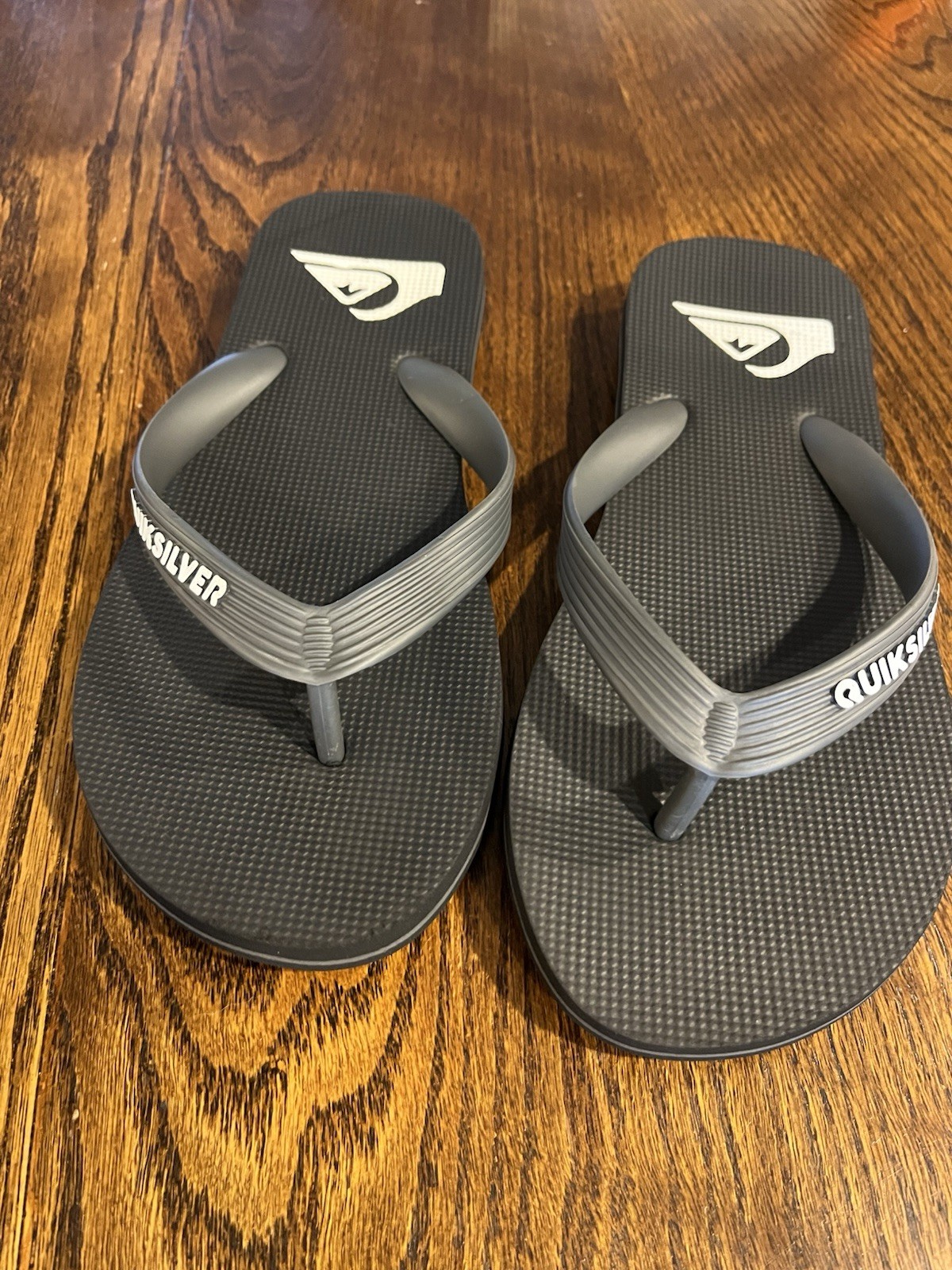 Sandalias chanclas QUIKSILVER 'Molokai', 8(41) - negras/grises