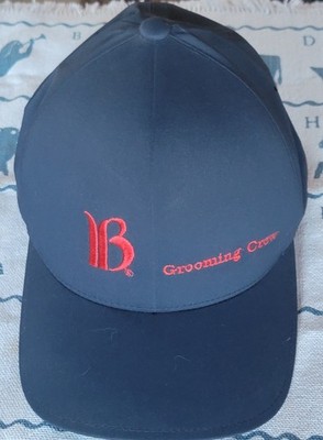  Breckenridge Ski Resort Grooming Crew Flexfit Delta Hat Black Red Logo S/M Cap