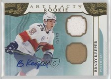2019 Artifacts Horizontal Gold Material Relics 15/49 Brady Keeper #177 Auto 1o3