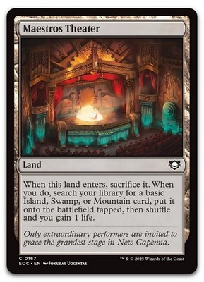 Maestros Theater #167 (NM) Edge of Eternities EOC Magic MTG