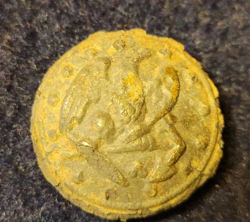 CIVIL WAR PERIOD CONFEDERATE NAVY BUTTON ALBERT# UNLISTED