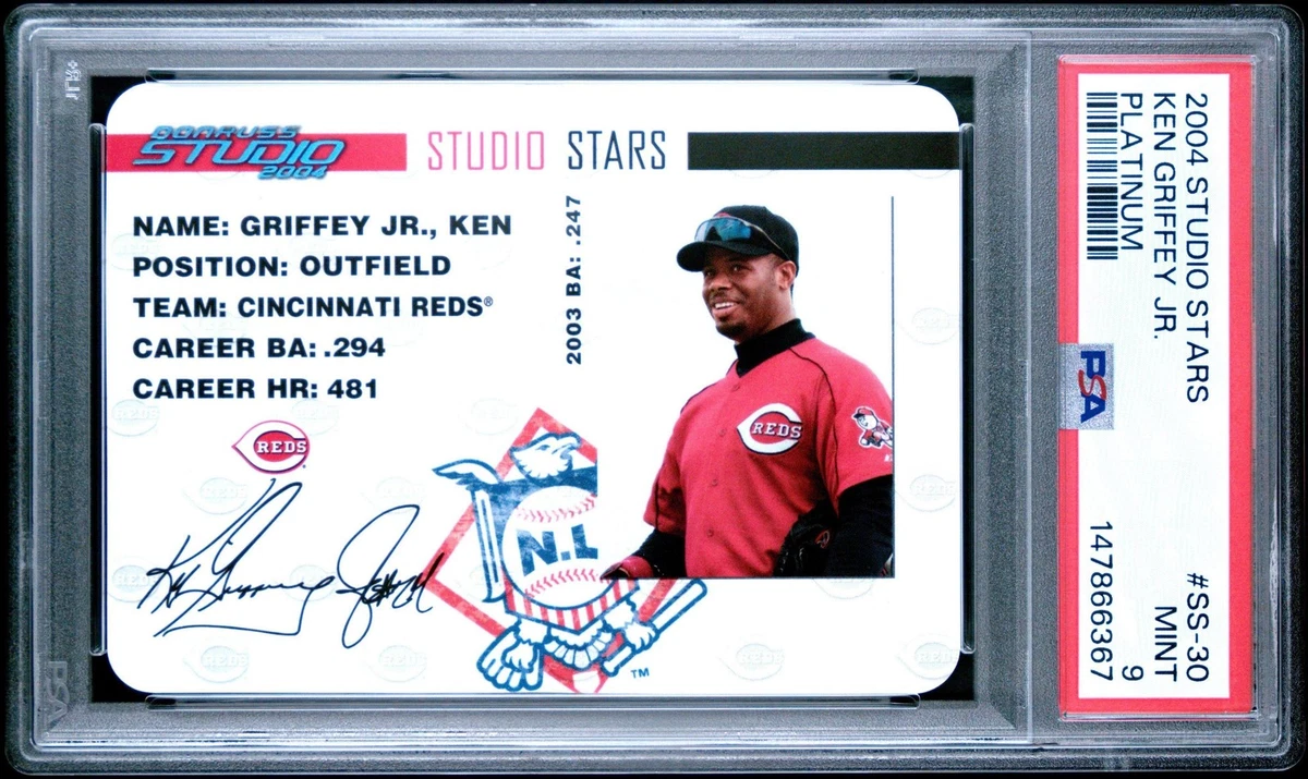 Las mejores ofertas en 2004 Donruss Studio - Ken Griffey Jr #SS-30