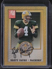 2000 Donruss Elite Passing The Torch Brett Favre 113/1500 Auto Autograph 
