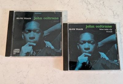 John Coltrane Blue Train CD Lot of 2 - Ultimate CDP 553428 & Stereo CDP 7460952